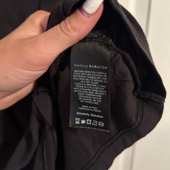 Aritzia Babaton Twist Knot Top Size XS - Picture 2 of 5